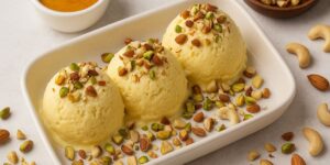 kesar badam ice cream